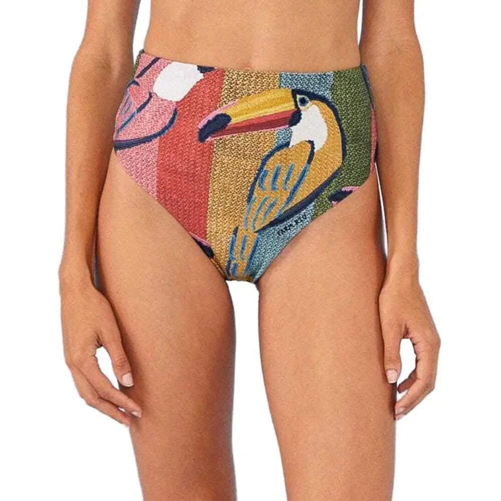 Farm Rio Womens  Wonderful Toucans Hot Pant